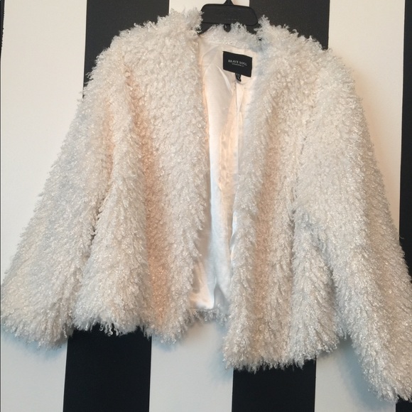 ASOS Curve Sweaters - ASOS curve shaggy jacket